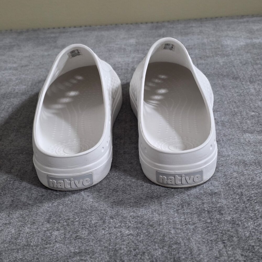 Native Jefferson Sugarlite Clogs Slip On Shoes Mens US 8 Women US 10 White Beach - Picture 8 of 16